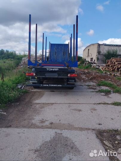 Полуприцеп лесовоз (сортиментовоз) Тонар L3 (9445), 2019