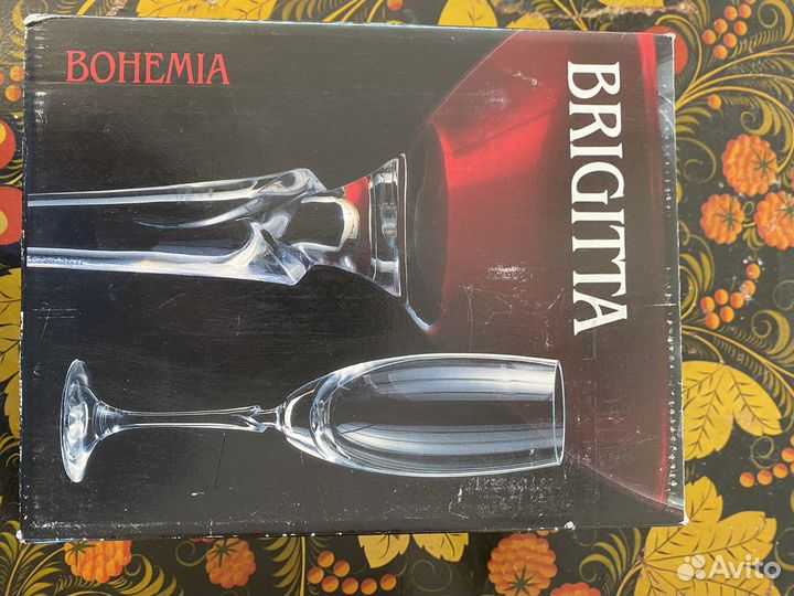 Бокалы для шампанского Богемия