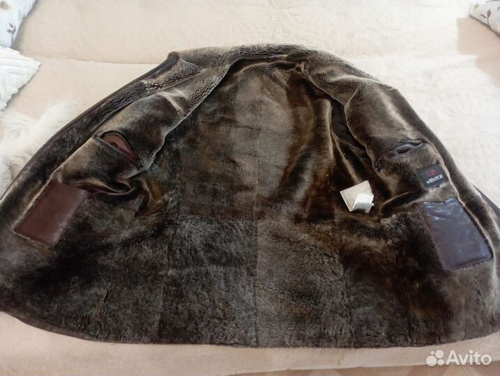 Дубленка натуральная мужская пилот