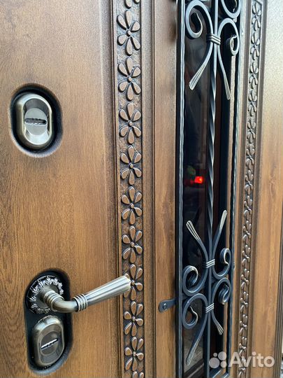 Дверь с терморазрывом Лацио wite Бежевый матовый