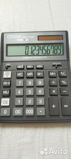 Калькулятор citizen cdb1201-bk