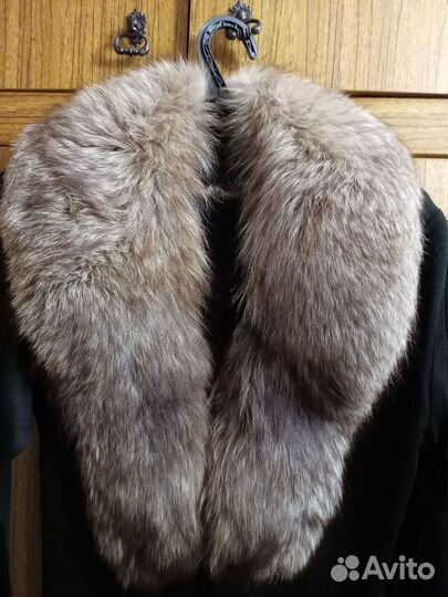 Меховой воротник песец 130см