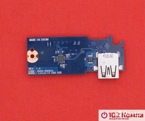 Плата USB+Cardreader Samsung NP520U4C, NP530U4B