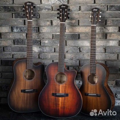 Электроакустическая гитара Cort core-GA-ABW-oplb