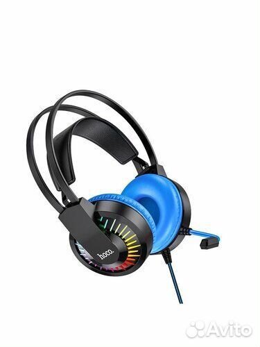 Наушники игровые Hoco W105 синии
