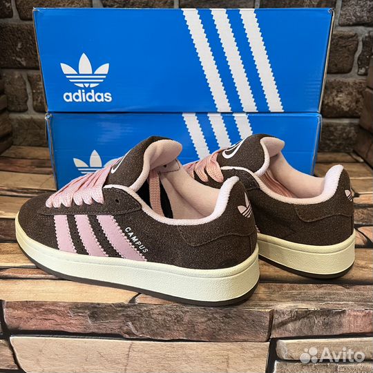 Кроссовки Adidas Campus 00s brown/pink