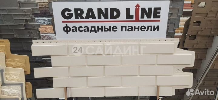 Фасадные панели Grand Line Кирпич Клинкерный class