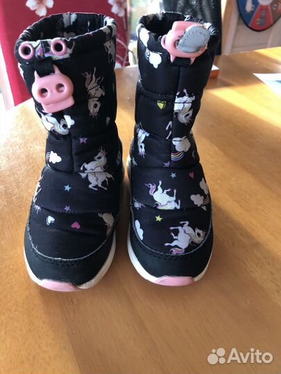 Демисезонные осенние сапоги детские