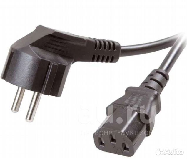Шнур сетевой кабель питания 3 pin для компьютера