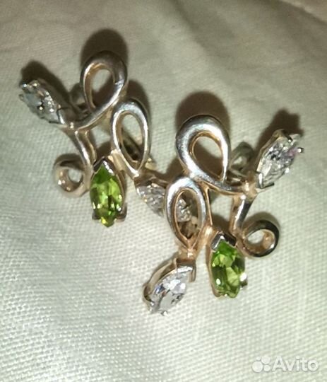 Серебряные серьги