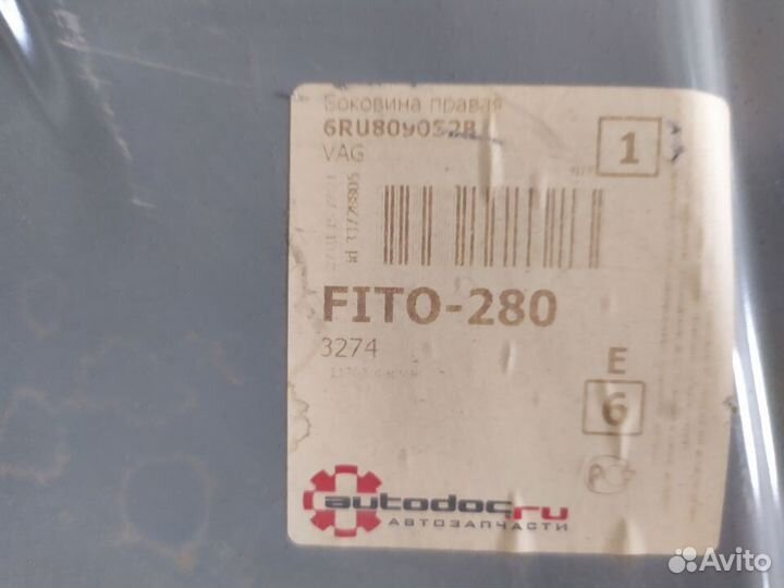 Боковина кузова правая Volkswagen Polo 2011