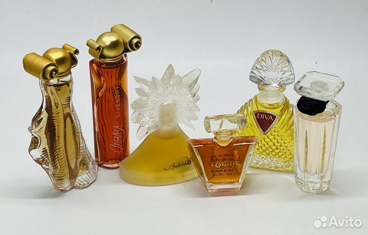 Винтажные миниатюры духи