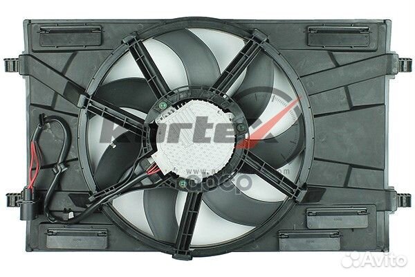 Вентилятор радиатора VAG 1.4 TSI 13- 300W 395мм