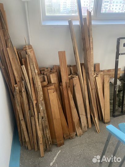 Евровагонка и рама от лоджии