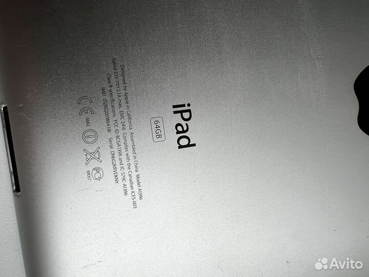 Apple iPad 2 64 gb