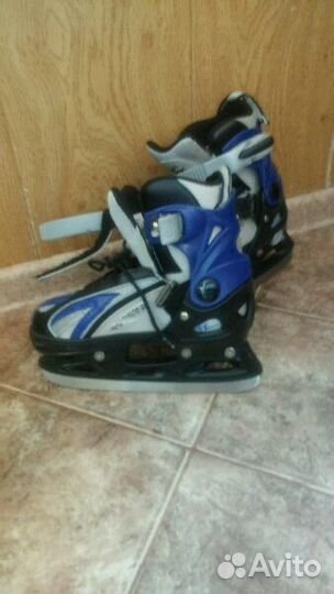 Коньки детские, размер 33-36