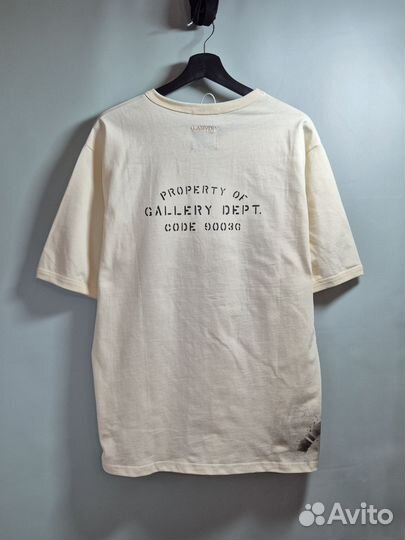 Футболка Lanvin gallery dept оверсайз топ 2025