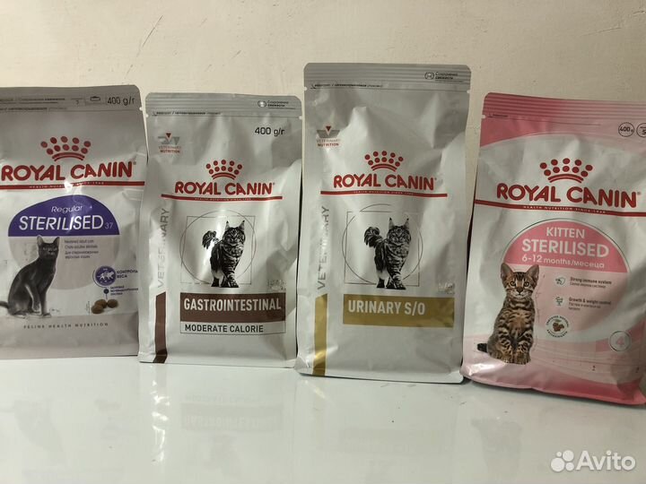 Корм для котов и собак Royal Canin в наличии