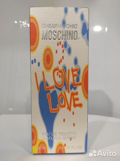 Туалетная вода женская Moschino I love love