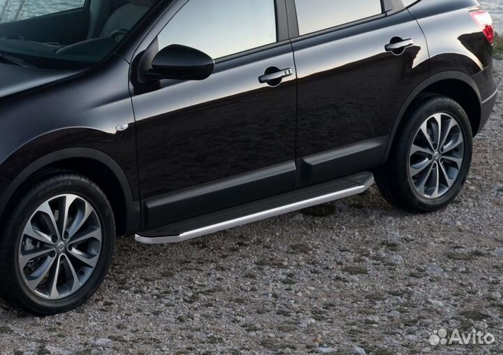Пороги Подножки Nissan Qashqai 2013- 