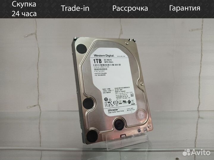 Жесткий диск WD Ultrastar DC HA 210 1TB