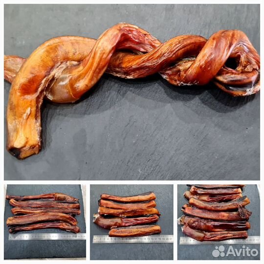 Бычий Корень сушеный Лакомство для собак Вкусняшка