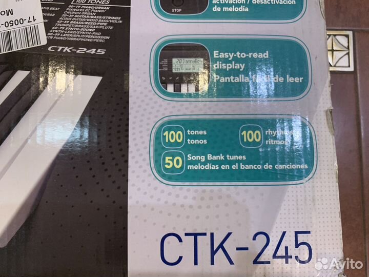 Синтезатор casio