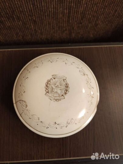 Фарфоровая шкатулка СССР