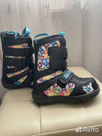Сноубордические ботинки burton детские