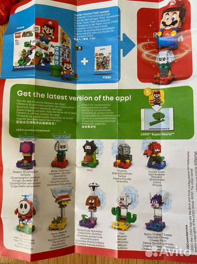 Коллекционные лего супер Марио