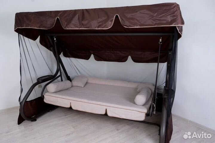 Качели садовые 4-х местные лион