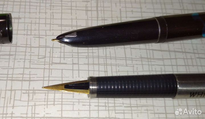 Ручки с золотым пером White Feather