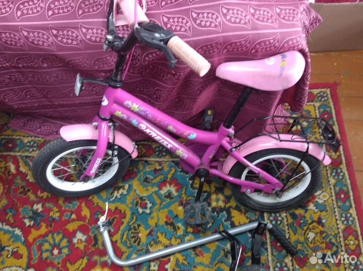 Детский велосипед 12 дюймов для девочки