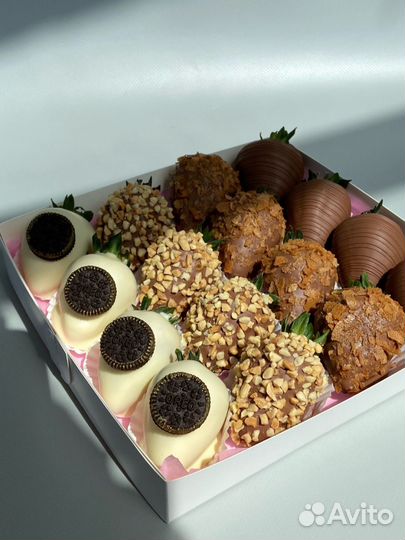 Клубника в шоколаде 16 шт