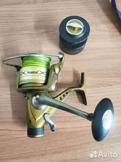 Катушка карповая с байтранером