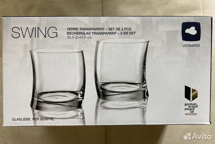 Набор стаканов Leonardo Swing Германия