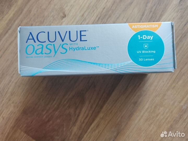 Линзы acuvue oasys 1 day astigmatism