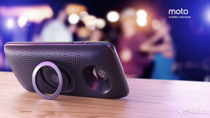 Moto Mods Stereo Speaker - Moto Z, Z2, Z3, Z4