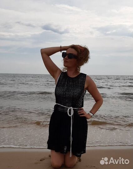 Летнее платье(кружево) Италия