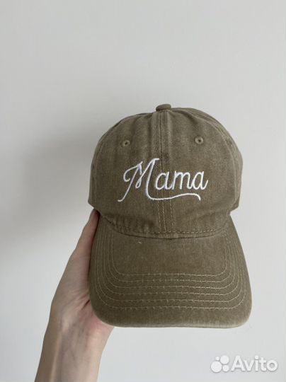 Кепка для фотосессии с надписью «Мама»
