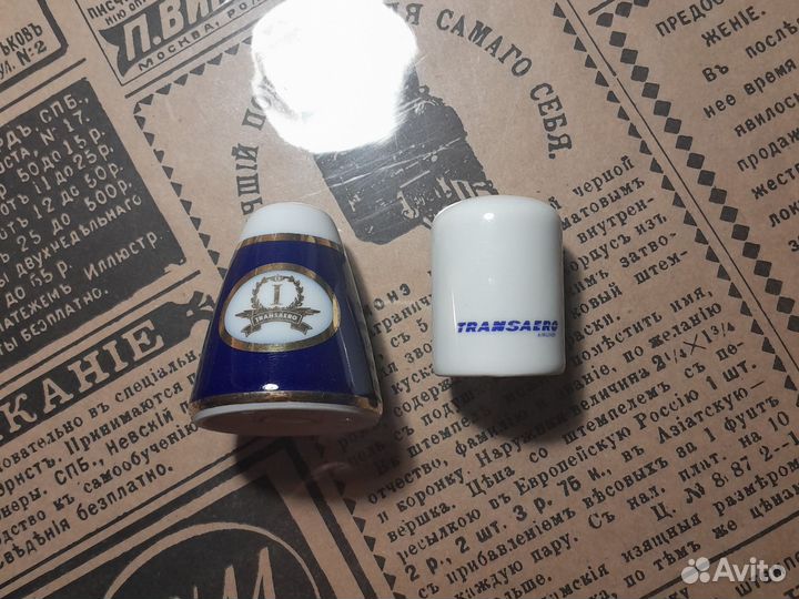 Солонка и перечница Трансаэро