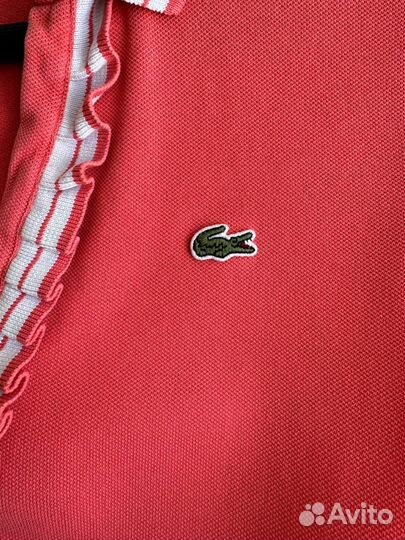 Lacoste polo женское S оригинал