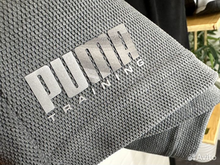 Шорты мужские Puma Training 46-58 серые