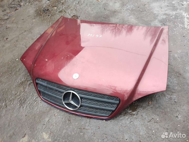 Mercedes w163 капот красный