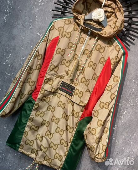 Ветровка женская анорак Gucci