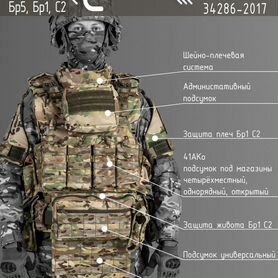 Бронежилет Стрелец 24 Сертифицированный d3190