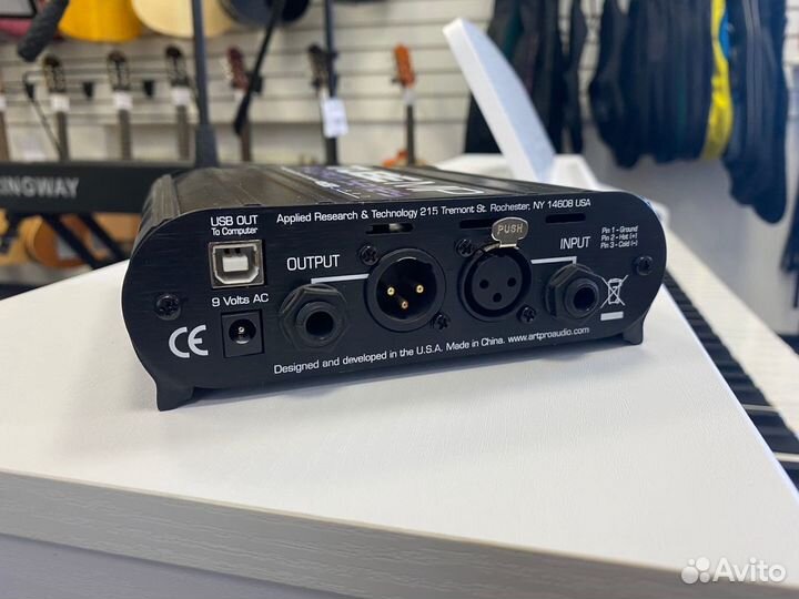 ART Tube MP USB ламповый преамп для микрофона