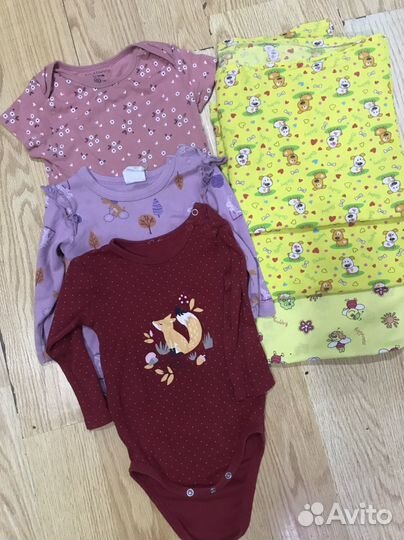 Боди, пеленки и одежда