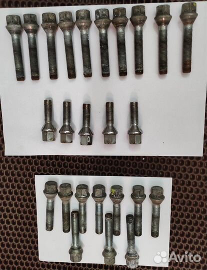 Болты для колес конус M12