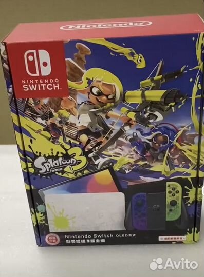Nintendo switch oled splatoon 3
